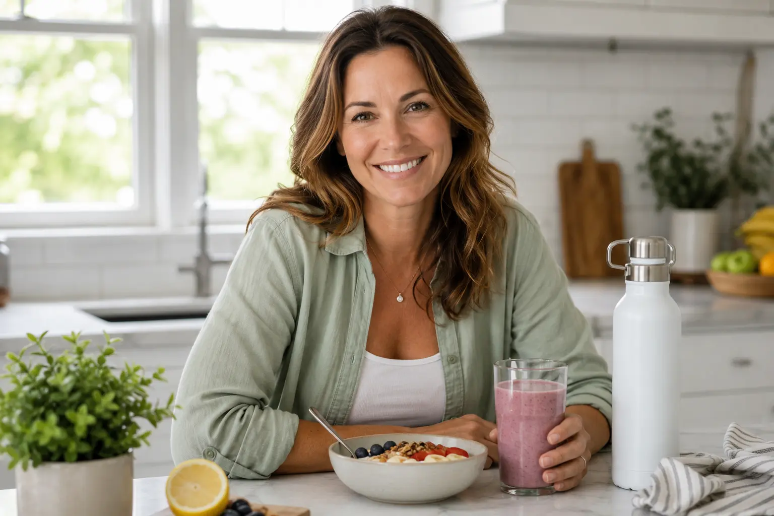 Simple healthy everyday wellness lifestyle