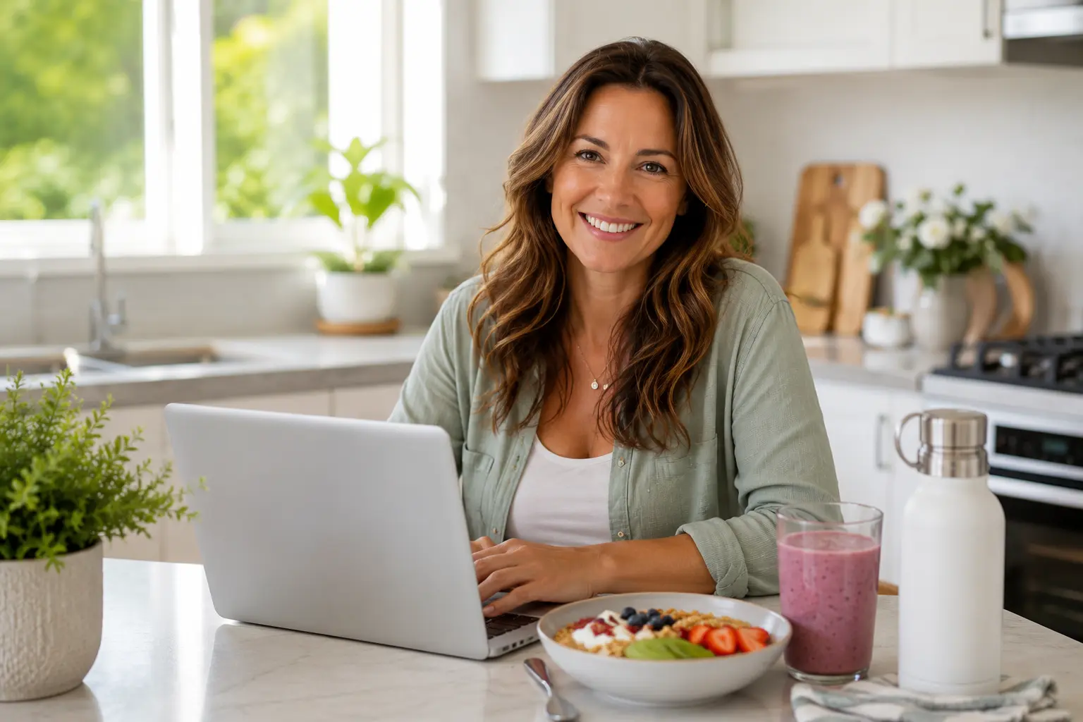 Simple healthy living and wellness contact