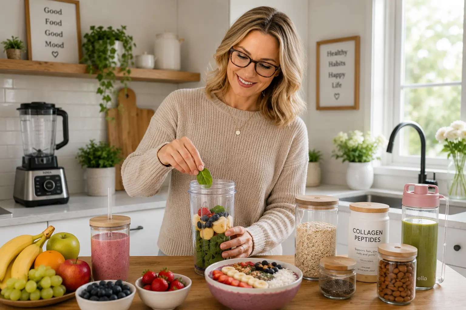 Simple smoothie recipes and healthy breakfast ideas