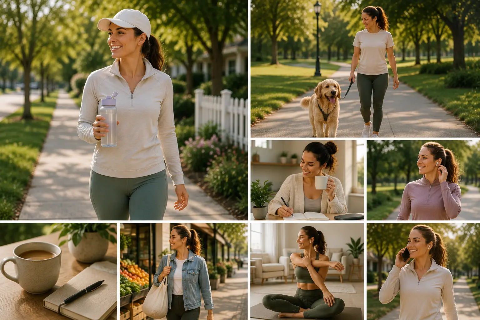 Walking and healthy habits
