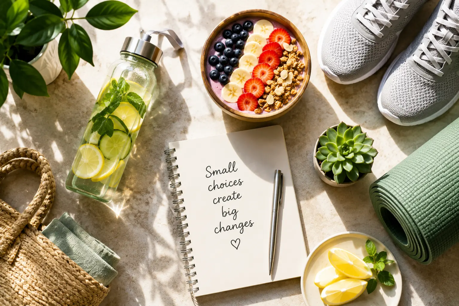 Simple everyday wellness routines